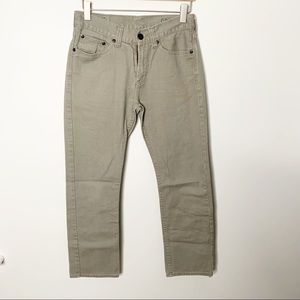 Bullhead Men's Taupe Cotton Jeans Size 29x30